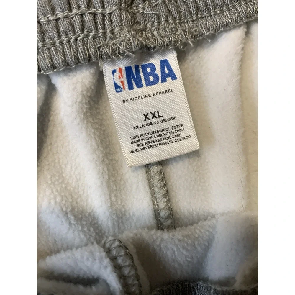 Miami Heat NBA Authentics Gray‎ Drawstring Sweatpants XXL Vintage